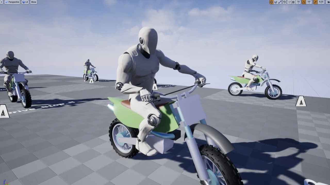 Motorbike Interact Animations Pack📱 - изображение 4